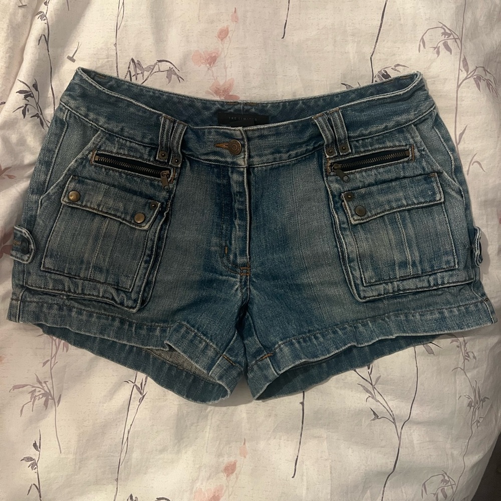 Y2K Low Rise Denim Shorts